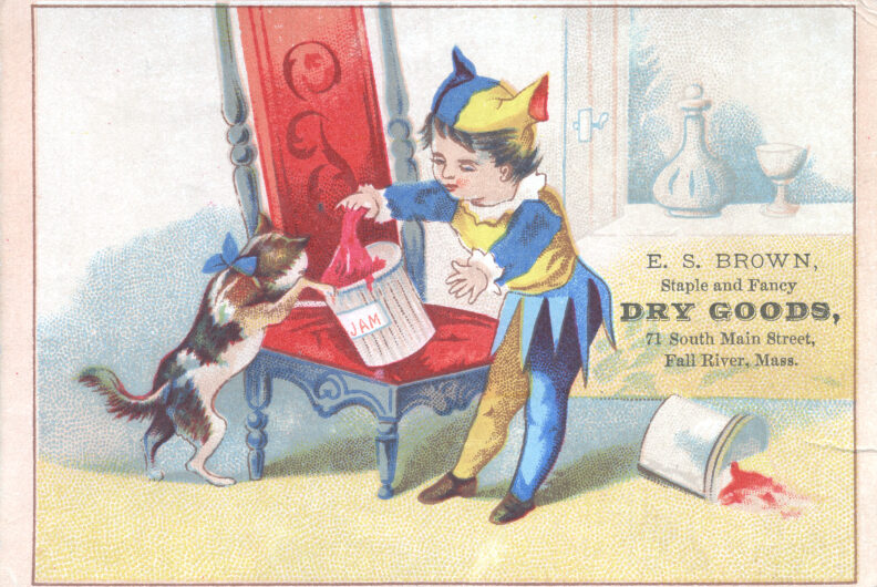 Victorian illustrated cats